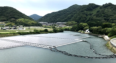 南あわじ市 正木池水上太陽光発電所 様